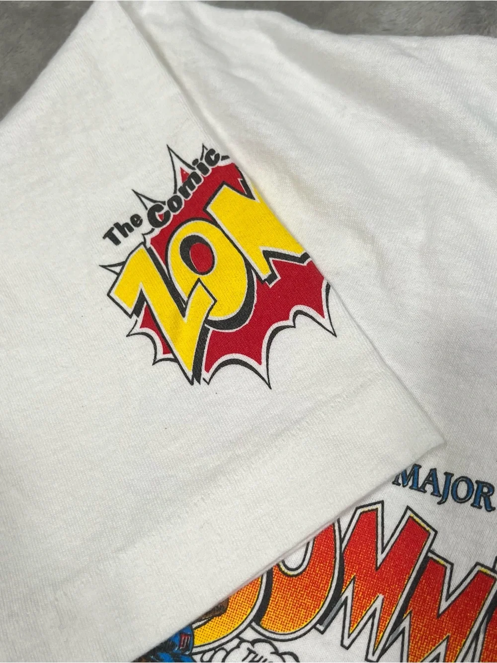Vintage Baltimore Orioles Fan Fest Tee Mens XL White 1993 Summer Classic Comic